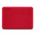 Toshiba Canvio Advance Esktern Harddisk 1TB (USB 3.2) 2,5tm - Rød