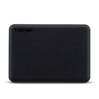 Toshiba Canvio Advance Harddisk 4TB (USB 3.2) 2,5tm - Sort