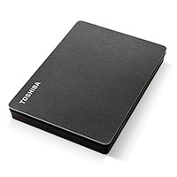 Toshiba Canvio Gaming Ekstern Harddisk 2TB (USB 3.2) 2,5tm