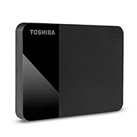 Toshiba Canvio Ready Harddisk 4TB (USB 3.2) 2,5tm - Sort
