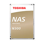 Toshiba HDWG31GUZSVA N300 NAS Harddisk 16TB - 7200RPM (SATA-600) 3,5tm
