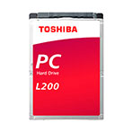 Toshiba HDWL120UZSVA L200 Laptop PC Harddisk 2TB - 5400RPM (SATA-600) 2,5tm