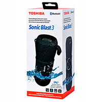 Toshiba Sonic Blast 3 TY-WSP200 Bluetooth Hjtaler (Vandtt og Flydende) Sort