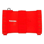 Toshiba Sonic Dive 2 TY-WSP100 Bluetooth Højtaler (Vandtæt og Flydende) Rød
