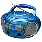 Toshiba TY-CRS9 Boombox m/CD og FM radio (Blå)