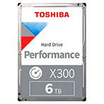 Toshiba X300 HDD 6TB - 7200RPM - 3,5tm