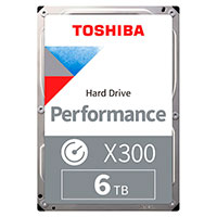 Toshiba X300 HDD 6TB - 7200RPM - 3,5tm