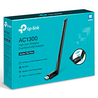 TP-Link AC1300 Archer T3U Plus USB WiFi Adapter m/Antenne (Dual Band)