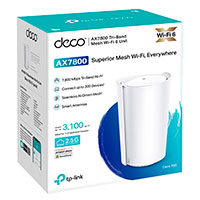 TP-Link Deco X95 V1 Mesh WiFi 6 Router - 7800Mbps (Tri-Band)