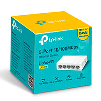 TP-Link LS1005 LiteWave Netvrk Switch 5 port - 10/100 Mbps (1,65W)