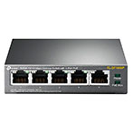 TP-Link TL-SF1005P PoE Netværk Switch 4 port - 10/100 Mbps (58W)