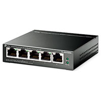 TP-Link TL-SG105PE Netvrk Switch 5 port - 10 Gbps (75,16W)