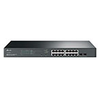 TP-Link TL-SG2218P Netværks Switch 18 Port - 10/100/1000 (PoE+/SFP)