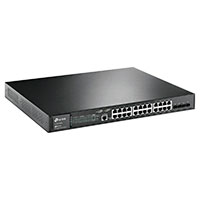 TP-Link TL-SG3428MP M RM PoE Netvrk Switch 24 port - 10/100/1000 Mbps (463,8W)