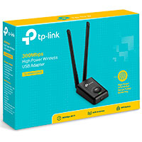 TP-Link TL-WN8200ND High Power USB WiFi Adapter m/Antenne (300 Mbps)