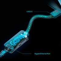 TP-Link UE306 USB 3.0 Netvrkskort (USB-A/RJ45)
