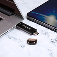 Transcend Brbar SSD Ngle 1TB (USB-C/USB-A) Slv