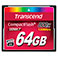 Transcend CompactFlash Kort 64GB (800x)