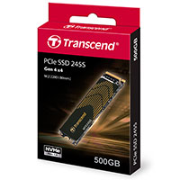 Transcend MTE245S SSD Harddisk 500GB - M.2 PCIe 4x4 (NVMe)