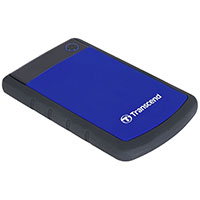 Transcend StoreJet 25H3 Ekstern HDD Hardisk 2TB (USB-C) 2,5tm - Bl
