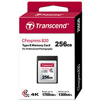 Transcend TLC CFexpress Type B Kort 256GB (1700MB/s)