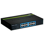 TRENDnet TEG S16Dg Netværk Switch 16 port - 10/100/1000 (32Gbps)