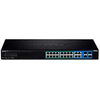 TRENDnet TPE 1620WSF Netvrk Switch 20 port - 10/100/1000 (PoE+)