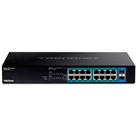 TRENDnet TPE TG182 Netvrk Switch 18 port - 10/100/1000 (PoE+)