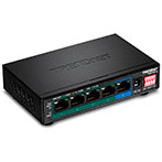 TRENDnet TPE-TG51g Netværk Switch 5 port - 10/100/1000 (PoE+)