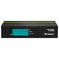 TRENDnet TPE TG80G GREENnet Netvrk Switch 8 port - 10/100/1000 (PoE+)
