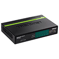 TRENDnet TPE TG82G Netvrk Switch 8 port - 10/100/1000 (PoE+)
