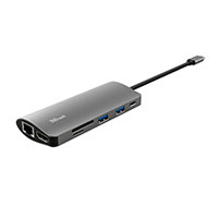 Trust Dalyx USB-C Dock (2x USB-A+RJ45+HDMI+microSD+SD+USB-C)