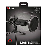 Trust GXT 232 Mantis Mikrofon (USB-A) inkl. stativ