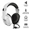 Trust GXT 323X CARUS Gaming Headset (PS5/PC) Hvid