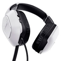 Trust GXT 415 Zirox Gaming Headset - 2m (3,5mm) Hvid