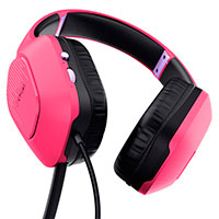 Trust GXT 415 Zirox Gaming Headset - 2m (3,5mm) Rosa