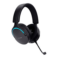 Trust GXT491 FAYZO Bluetooth Over-Ear Gaming Headset (RGB) Sort