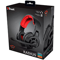 Trust Radius Gaming Headset (3,5mm) Sort - GXT 411