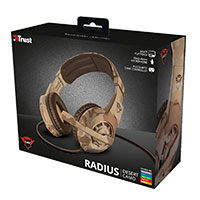 Trust Radius Gaming Headset (3,5mm) Desert Camo - GXT 310D
