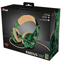 Trust Radius Gaming Headset (3,5mm) Jungle Camo - GXT 310C