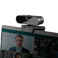 Trust Taxon 2K QHD Webkamera m/2x mikrofon (1440p)
