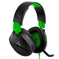 Turtle Beach Recon 70X Over-Ear Gaming Headset (3,5mm) Sort/Grn