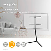 TV stander 49-70tm (40kg) Sort - Nedis