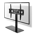 TV stander m/justerbar højde 32-65tm (45kg) Sort - Nedis