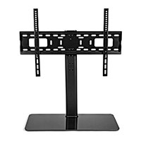 TV bordstander m/justerbar højde 32-65tm (45kg) Sort - Nedis