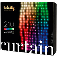 Twinkly Curtain Wi-Fi Lyskde udendrs 100x210mm (m/RGB)