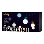 Twinkly Festoon Smart LED WiFi Bluetooth Lyskde 10m (20x G45 Prer)
