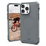 UAG Essential Armor Magsafe Cover t/iPhone 15 Pro Max (6,7tm) Sølv