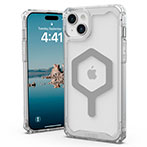 UAG Plyo MagSafe Cover t/iPhone 15 Plus (6,7tm) Ice/Sølv