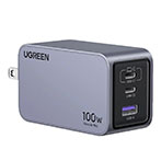 Ugreen Nexode Pro 100W GaN USB-C Oplader (USB-C/USB-A) + USB-C Kabel